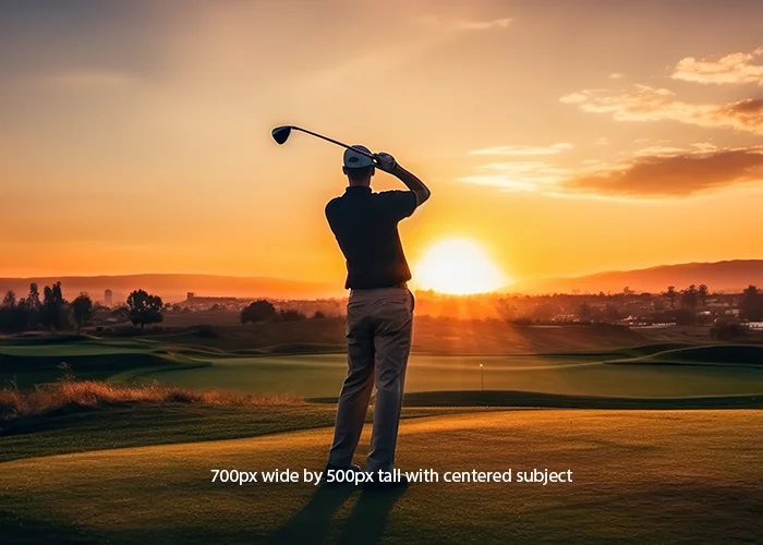 Golfing